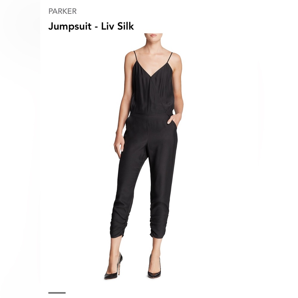 Parker silk jumpsuit - pristine condition - size S